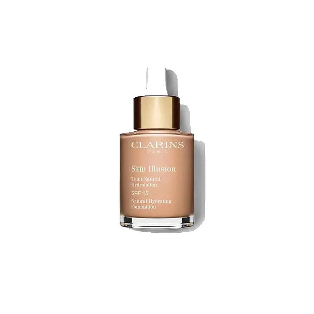 Clarins Skin Illusion — fugtgivende foundation naturlig SPF 15 109 Wheat 30 ml