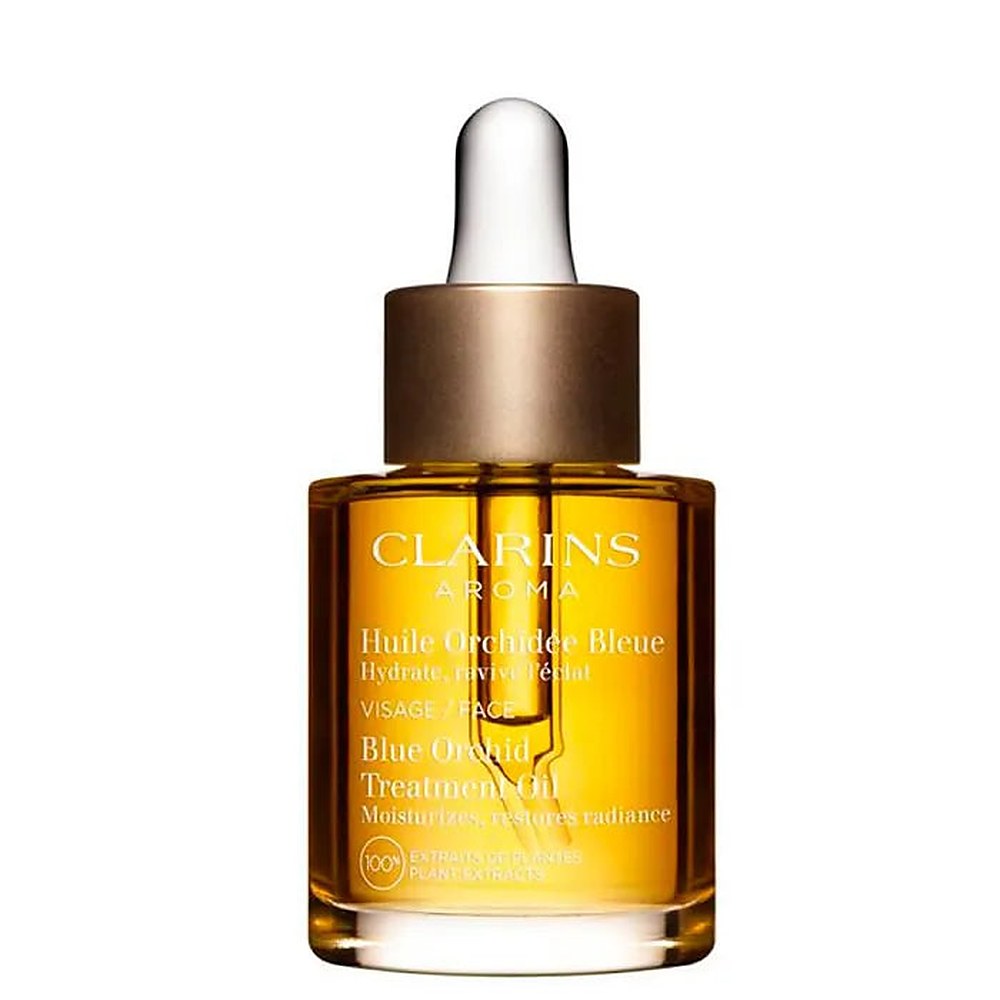 Clarins Blue Orchid Face Treatment Oil — óleo de tratamento facial para peles desidratadas 30ml