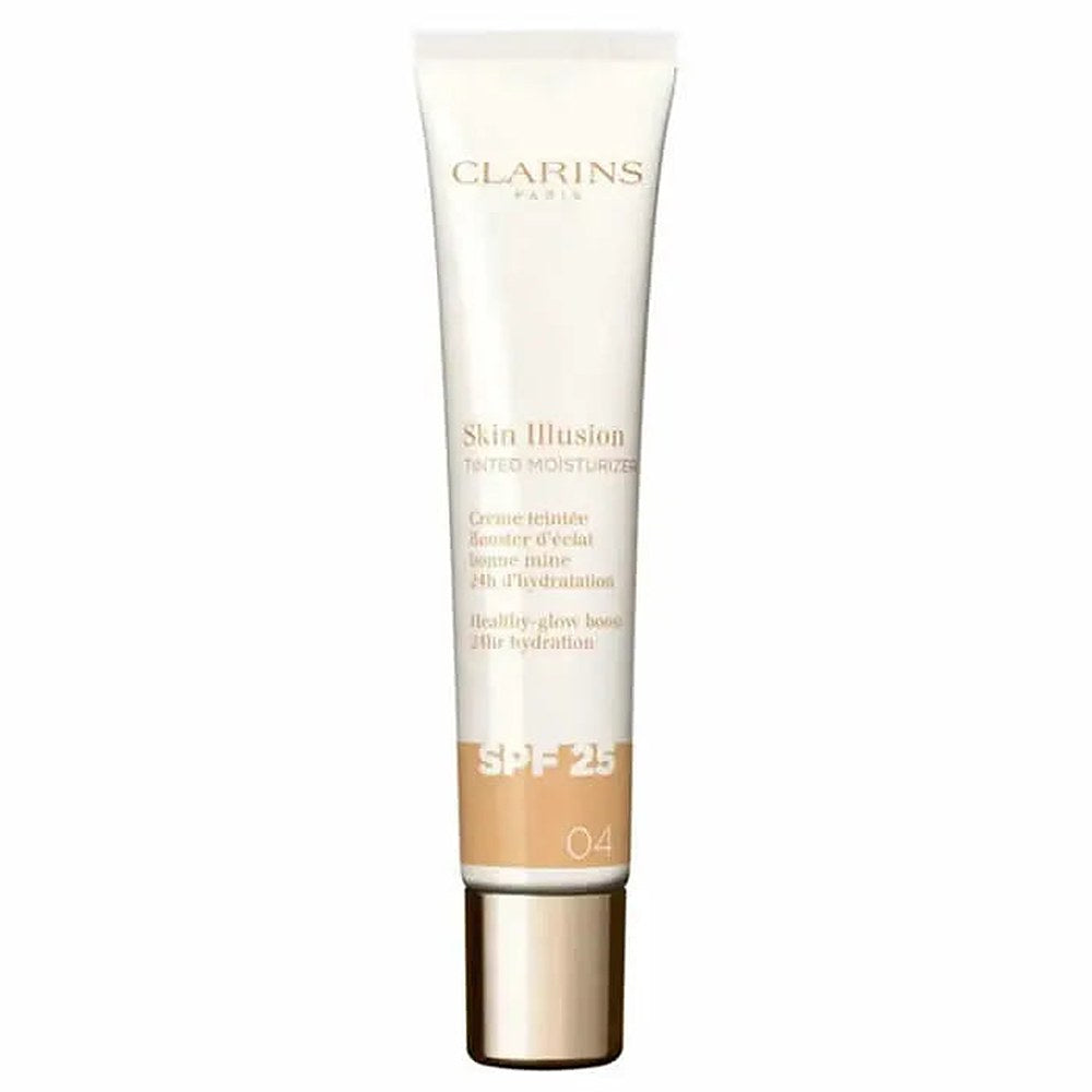 Clarins Skin Illusion — fugtgivende farvecreme SPF25 nuance 04, 40ml