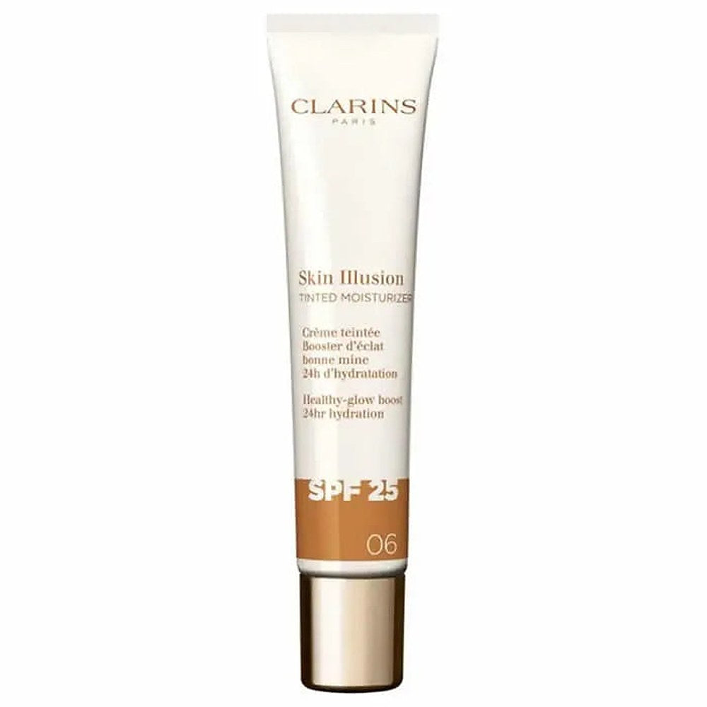 Clarins Skin Illusion — fugtgivende farvecreme SPF25 nuance 06, 40ml