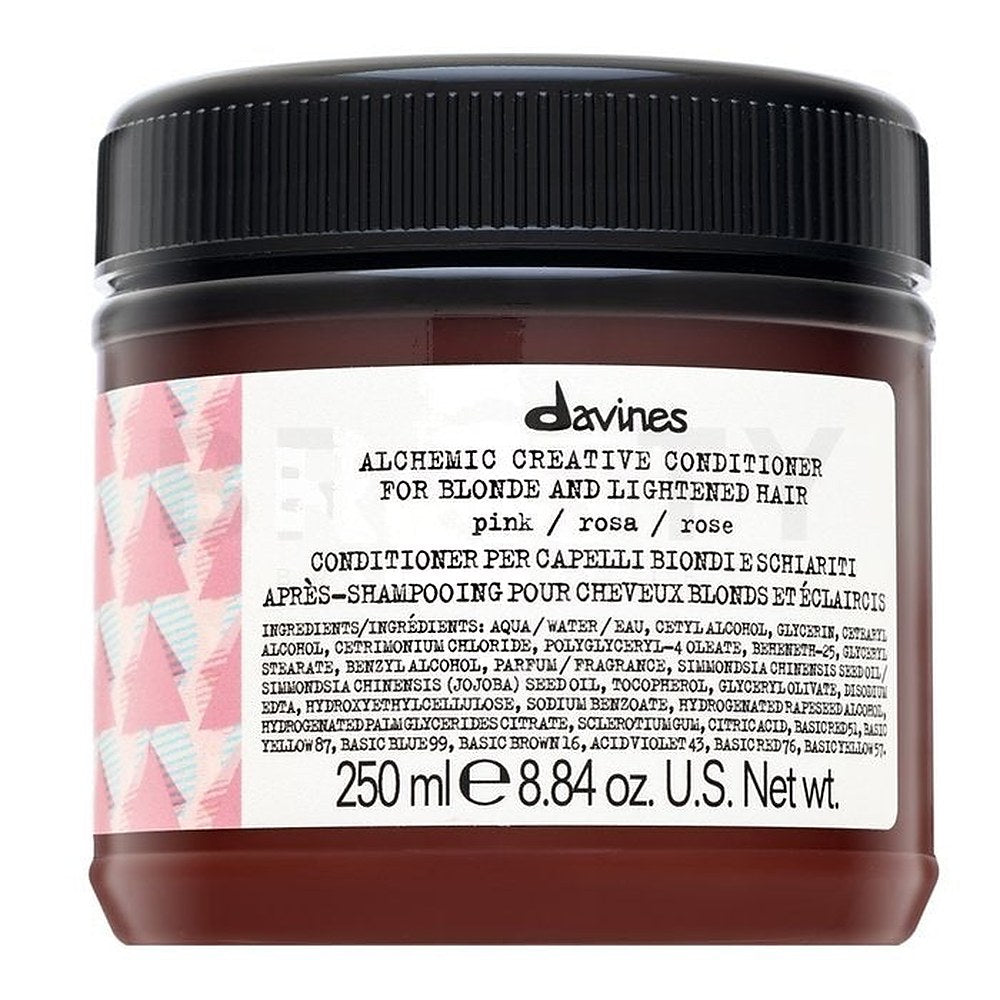 Davines Alchemic Conditioner Pink — barevný kondicionér pro růžové odlesky 250 ml