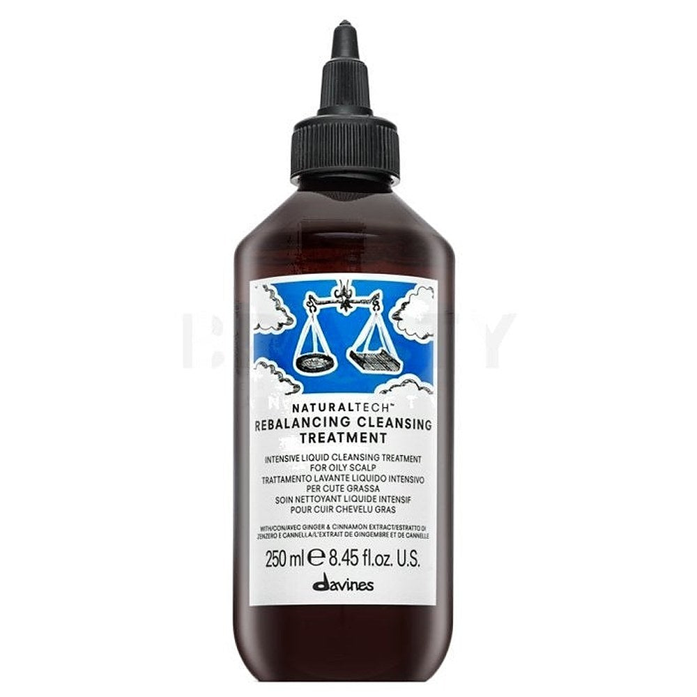 Davines Natural Tech Rebalancing Cleansing Treatment — genoprettende rensebehandling 250 ml