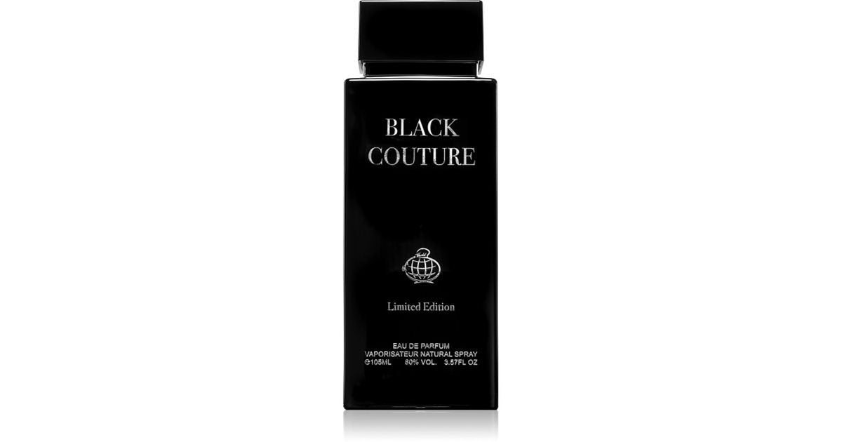 Fragrance World Black Couture Eau de Parfum para homem 105 ml