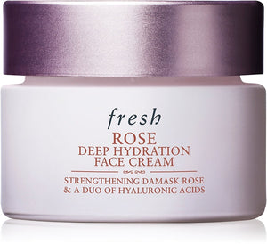 fresh Rose Deep Hydration كريم وجه مرطب مع حمض الهيالورونيك 15 مل