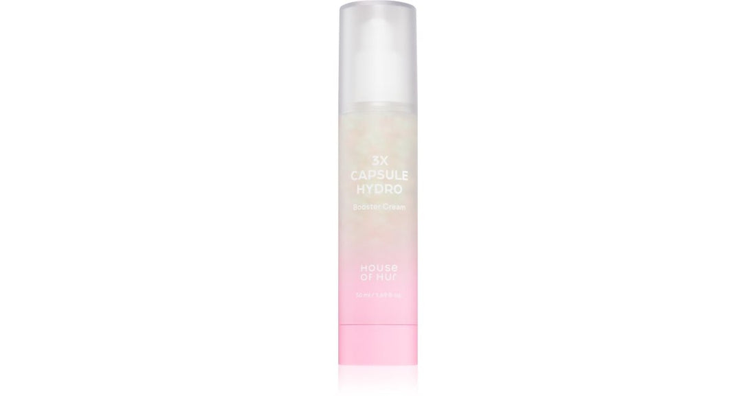 House of Hur 3X Capsule Hydro Booster Cream primer idratante per una pelle luminosa e liscia 50 ml