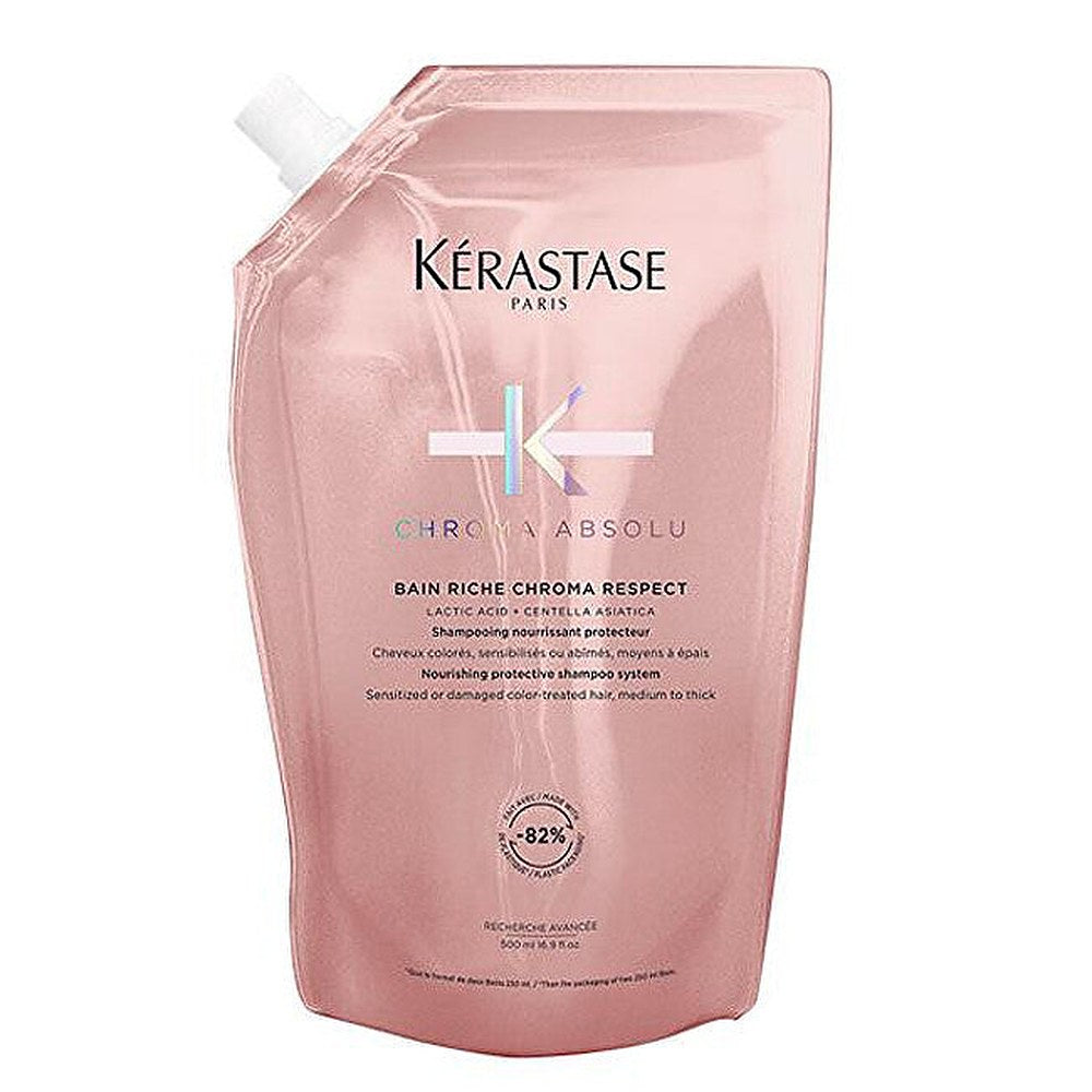 Kérastase Bain Riche Chroma Respect — shampoo for coloured hair refill 500 ml 