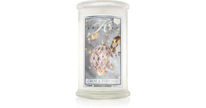 Kringle Candle Aurum & Evergreen vonná svíčka 624 g