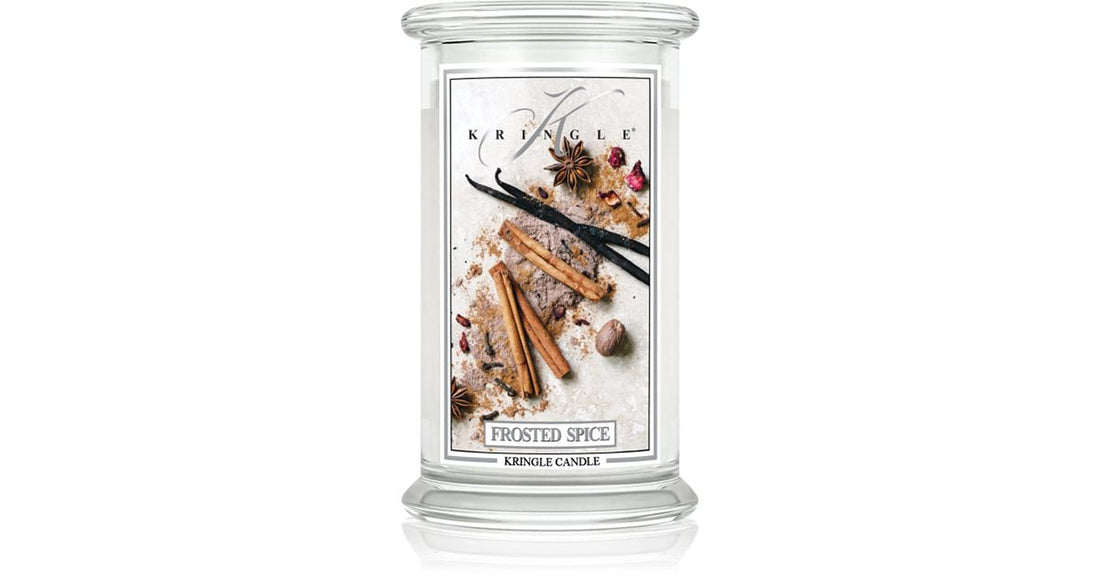 Kringle Candle Frosted Spices vonná svíčka 624 g