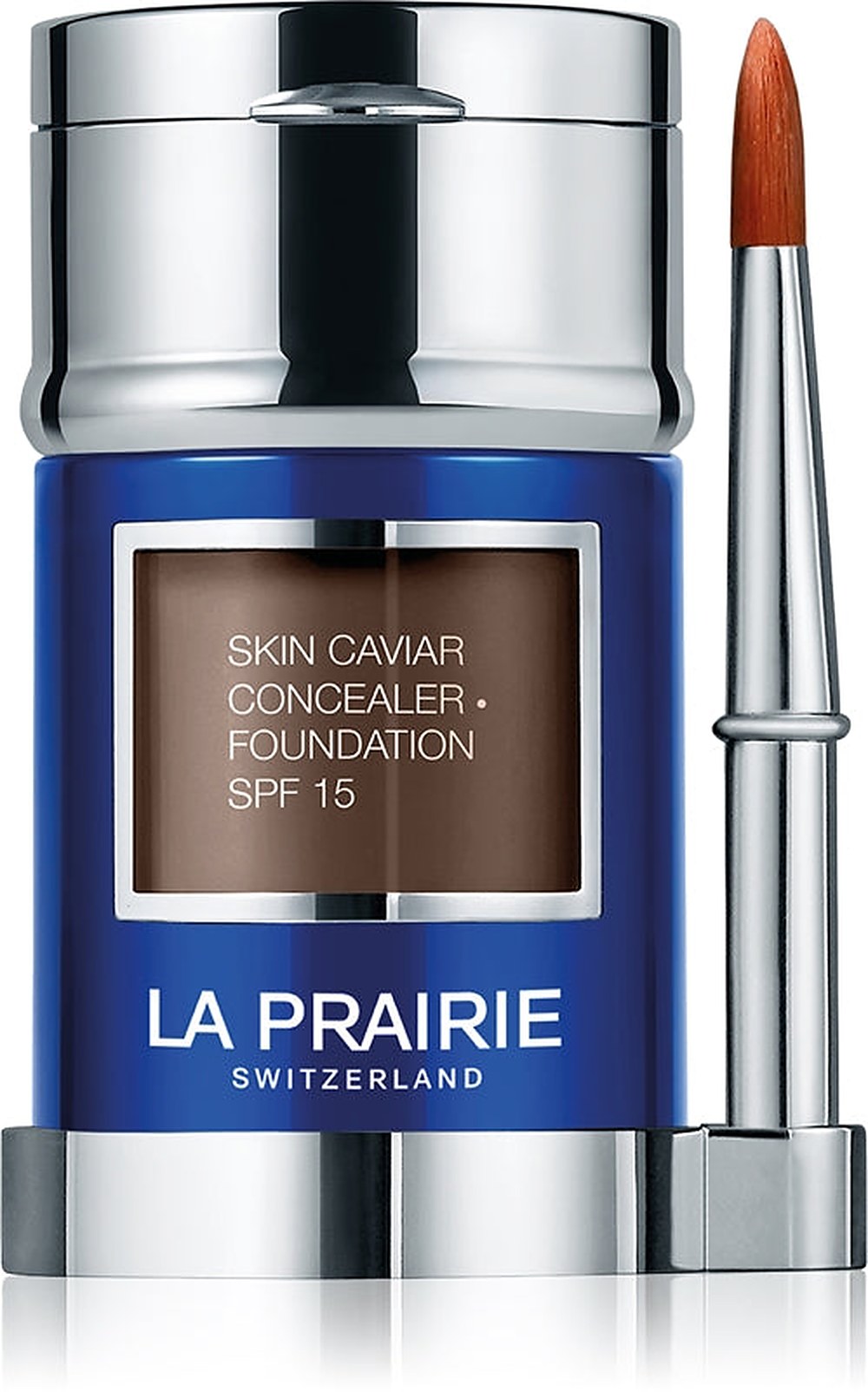 La Prairie Skin Caviar Concealer Foundation — foundation and concealer SPF 15 shade W-80 Warm Chestnut 30 ml 
