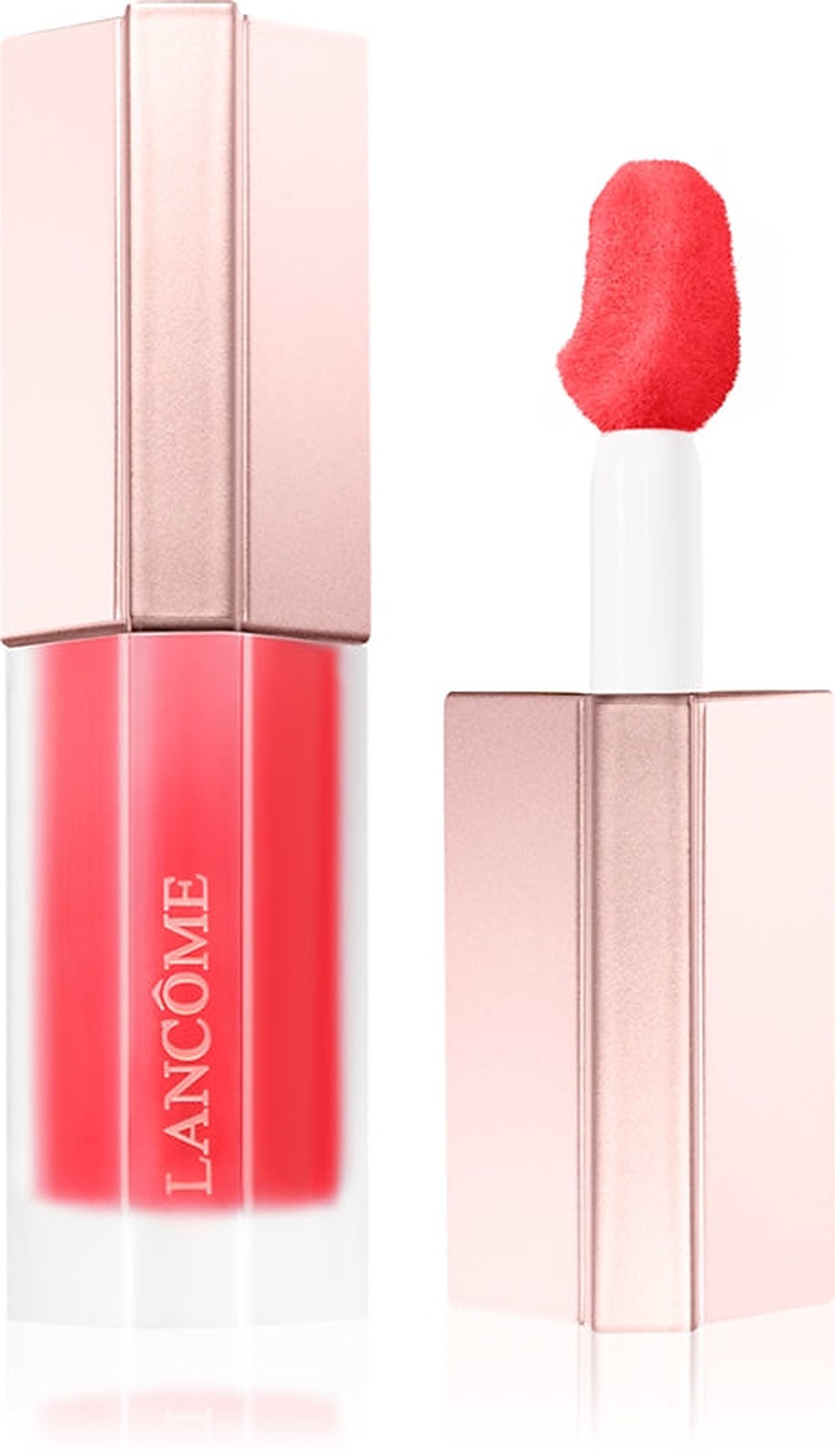 ランコム Lip Idôle CuddleBlur™ マットベルベットリップクリーム バルサム 24 ラウンジーレッド 8.5 ml