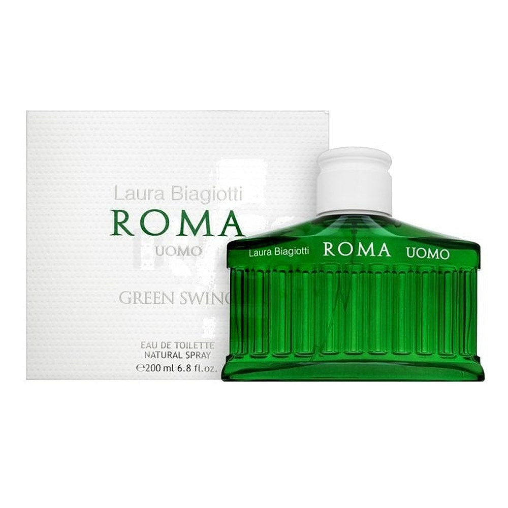 Laura Biagiotti Roma Uomo Green Swing EDT M 200 ml