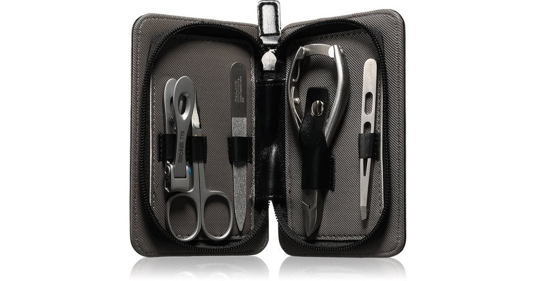 Magnum Feel The Style 237 Black Set per manicure per uomo 5 pz