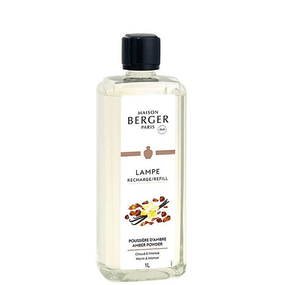 Maison Berger Paris — genopfyldning til katalytisk lampe Amber Powder 1000 ml