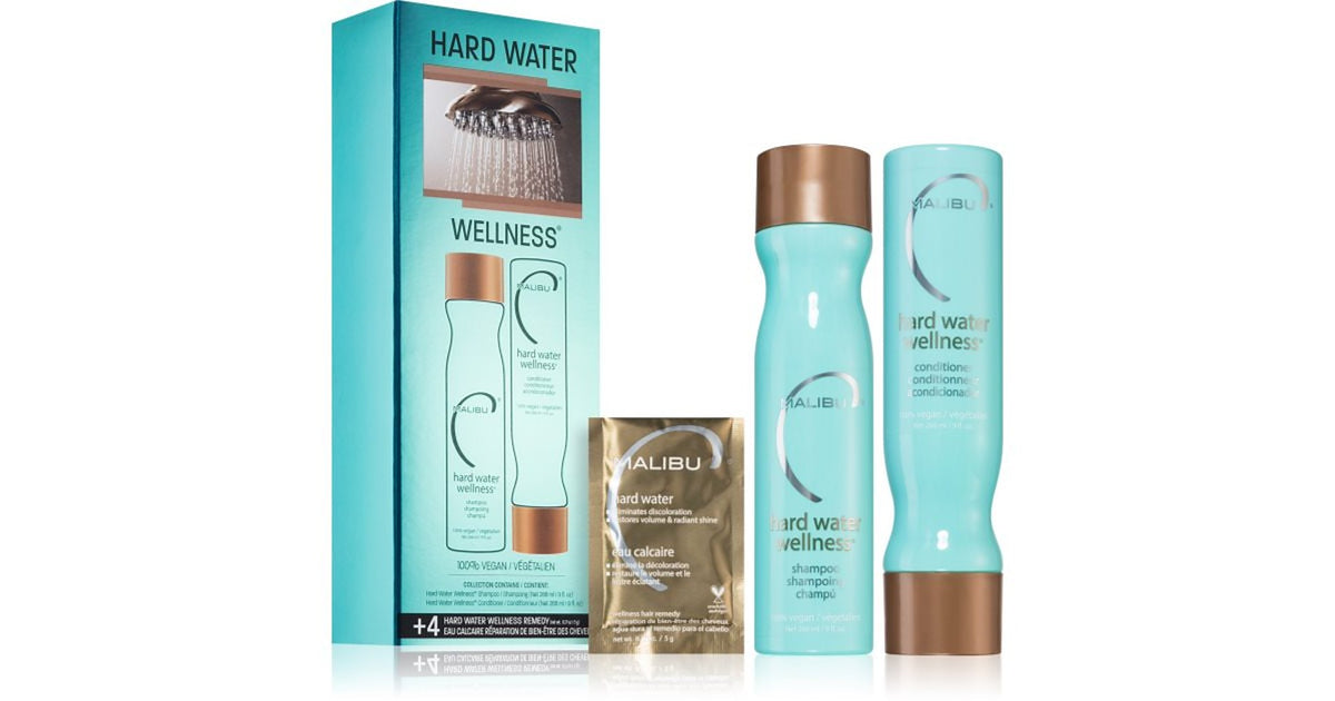 Malibu C Hard Water Wellness Collection set per capelli