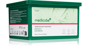 Medicube Super Cica Daily Quick Mask - maschera lenitiva in tessuto effetto nutriente 30 pz