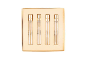 컬렉션 3 세트 Memoize: Luxury, Extraità De Parfum, unisex, 7.5 ml + White Chastity, Extraità De Parfum, unisex, 7.5 ml + Era, Extraità De Parfum, unisex, 7.5 ml + Humanity, Extraità De Parfum, unisex, 7.5 ml