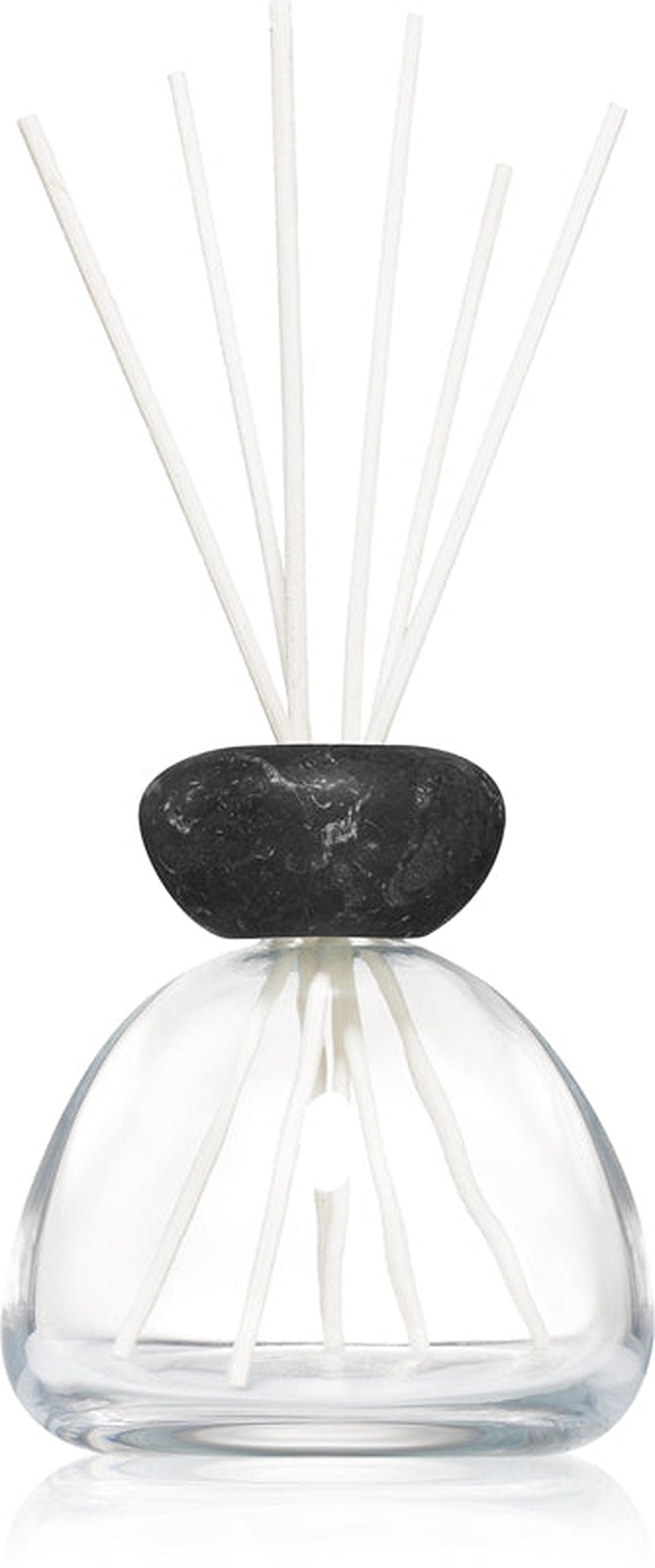 Millefiori Air Design Marble Glass Clear diffusore di aromi senza ricarica Black Cap