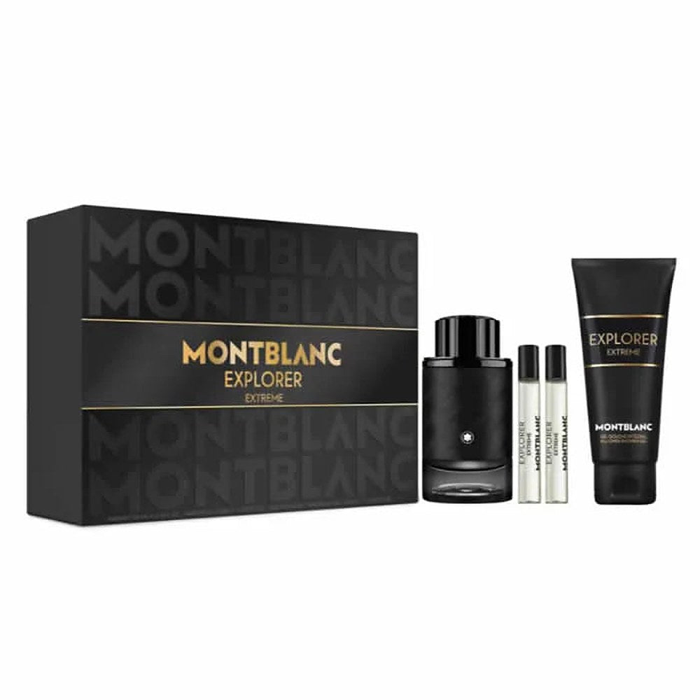 Montblanc Explorer Extreme Eau De Parfum Spray 100ml Sæt 4 Stykker