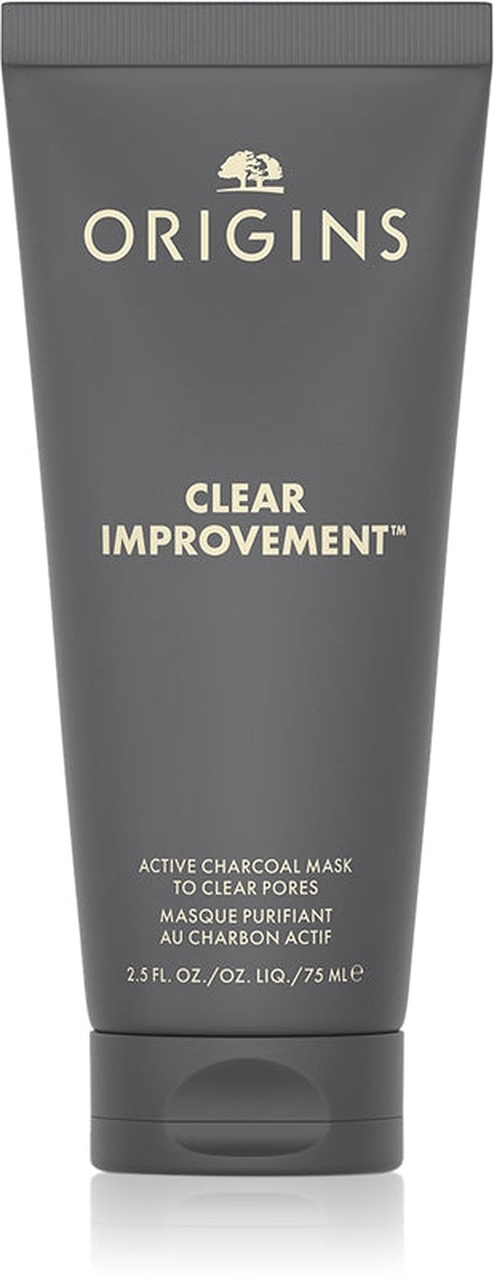 Origins Clear Improvement® Active Charcoal Mask To Clear Pores — maschera detergente al carbone attivo 75 ml