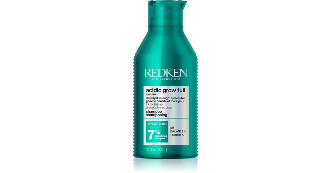 Redken Acidic Grow Full System Shampoo shampoo voor zwak en beschadigd haar om de dichtheid van het haar te herstellen 300 ml