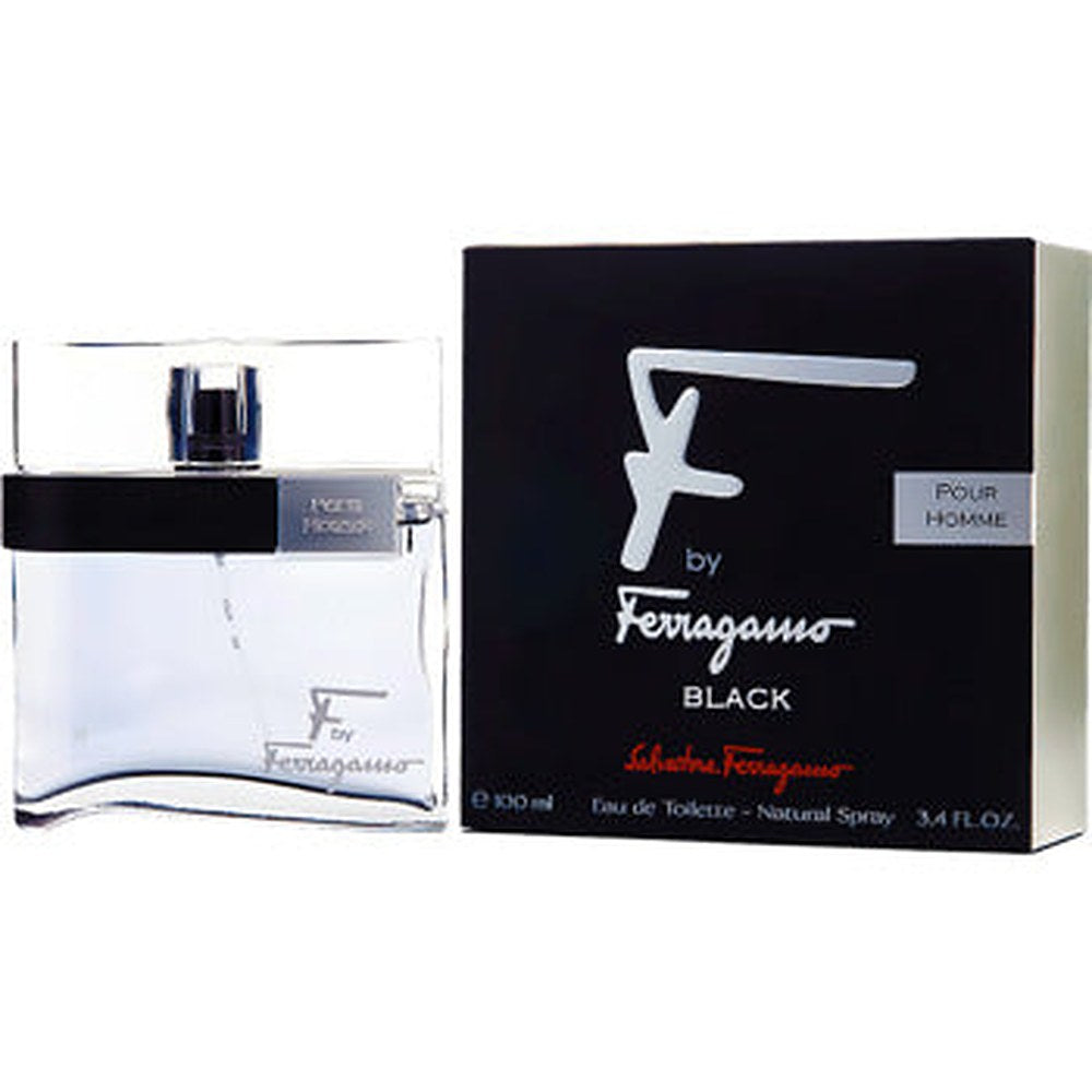 Salvatore ferragamo F by Ferragamo da uomo Black EDT 100ml