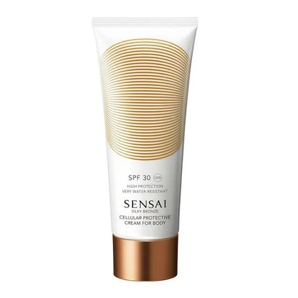 Sensai Silky Bronze Cellular Protective Cream For Body SPF30 — crema protettiva solare corpo 150ml