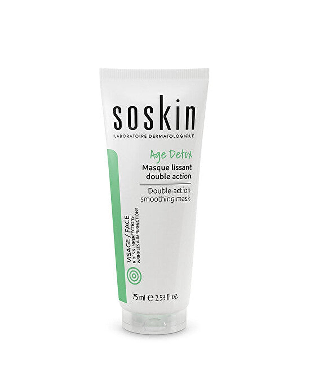 Soskin Paris Double Action Smoothing Mask — maschera viso levigante doppia azione 75 ml