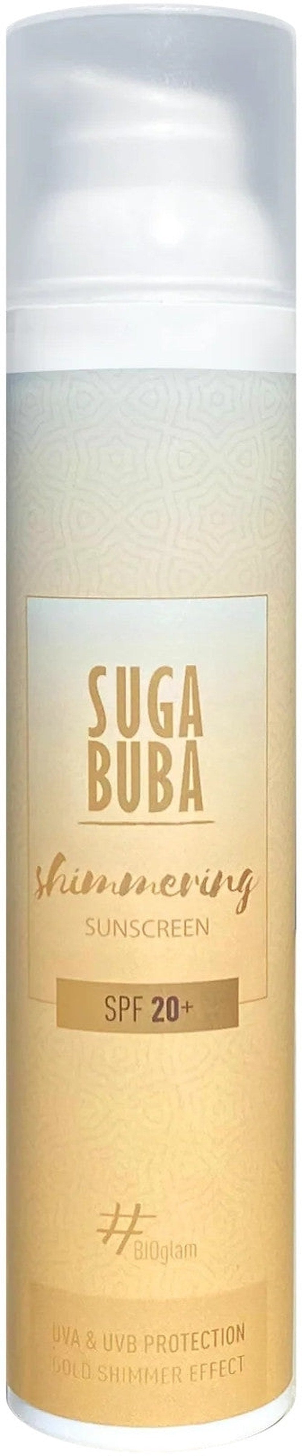 Lotion przeciwsłoneczny Suga Buba Shimmering Sunscreen SPF 20+ 100 ml