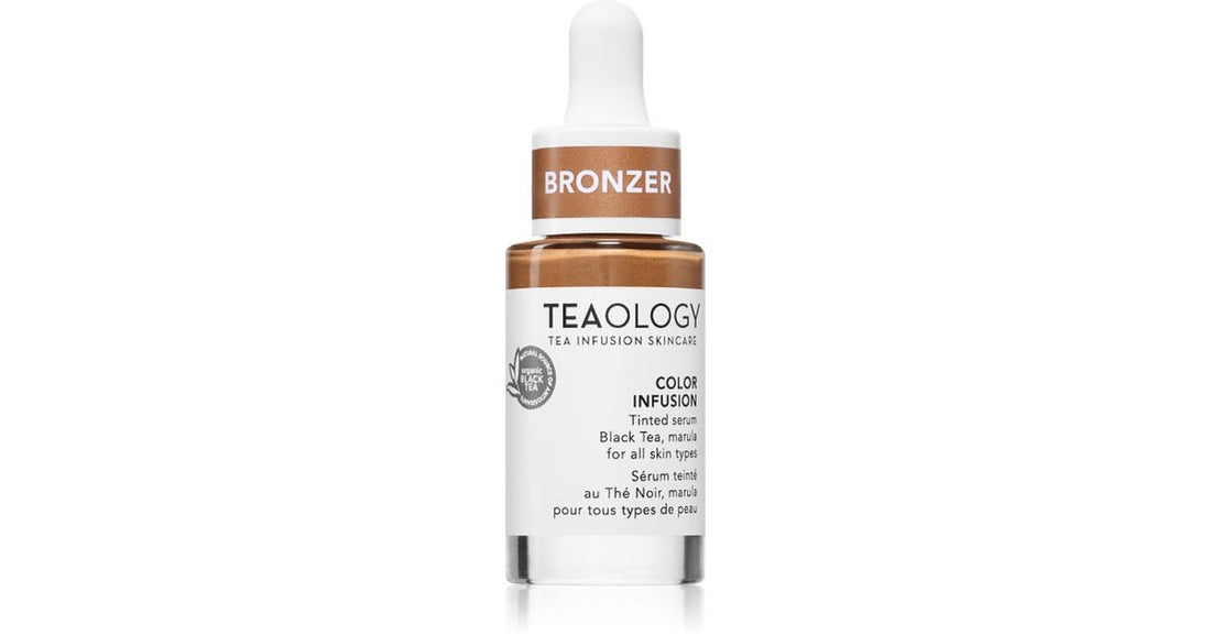 Teaology Color Infusion Tinted Serum sérum teinté pour un effet bronzant immédiat 15 ml 