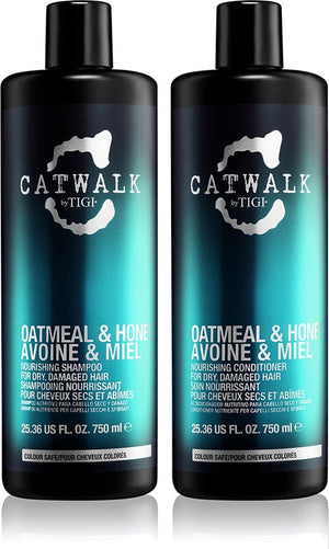 TIGI Catwalk Oatmeal & Honey Γυναικείο σε οικονομική συσκευασία για ταλαιπωρημένα μαλλιά