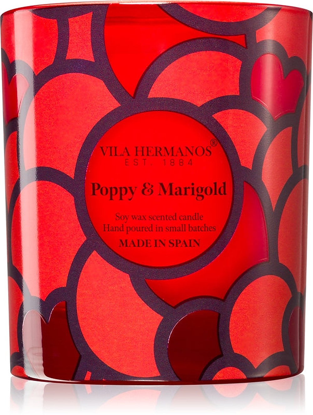 Vila Hermanos 70ths Year Poppy &amp; Marigold candela profumata 200 g