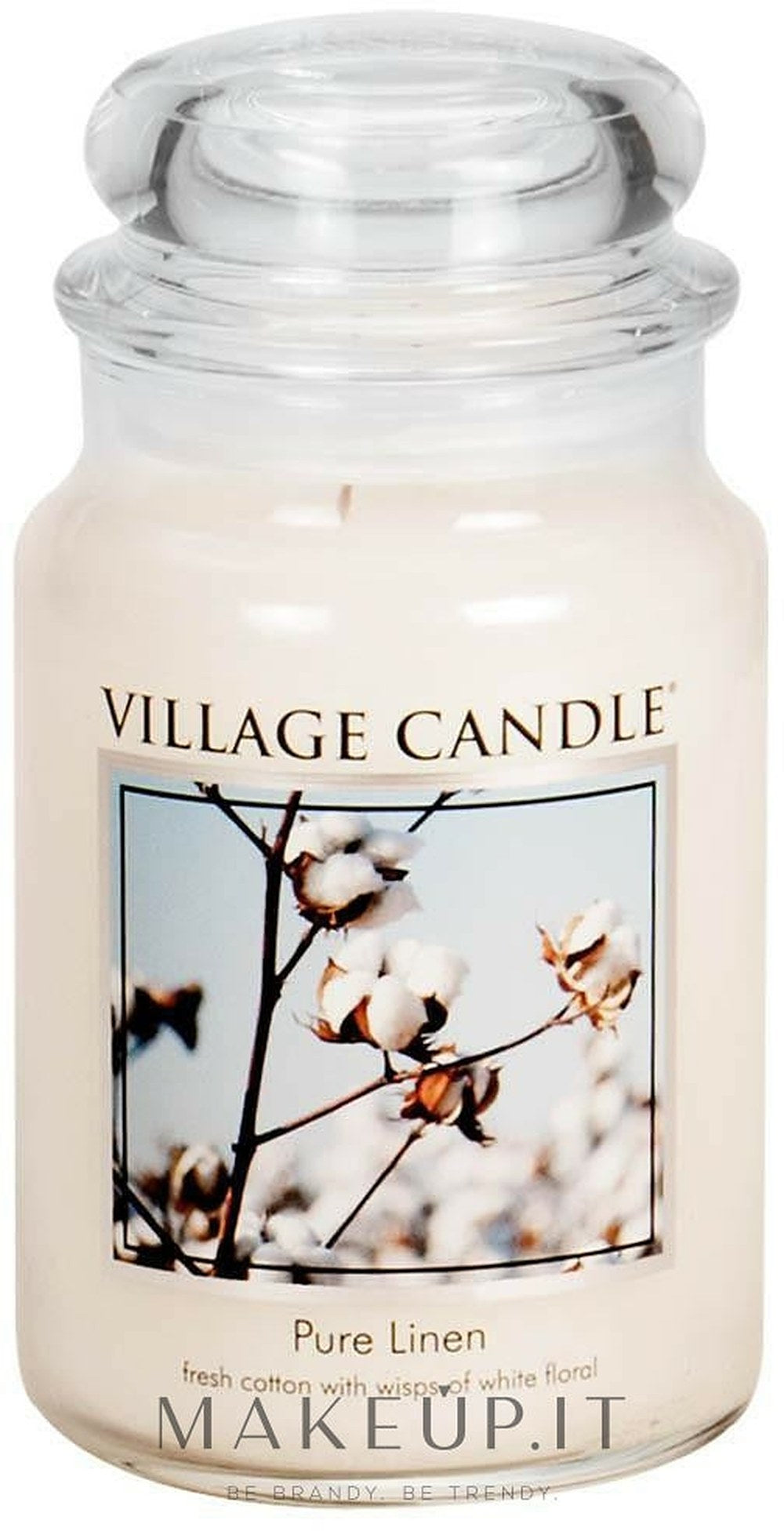 향초 "Puro Lino" Village Candle Pure Linen 390 g