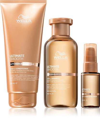 Wella Professionals Ultimate Smooth zestaw do włosów lśniących i miękkich