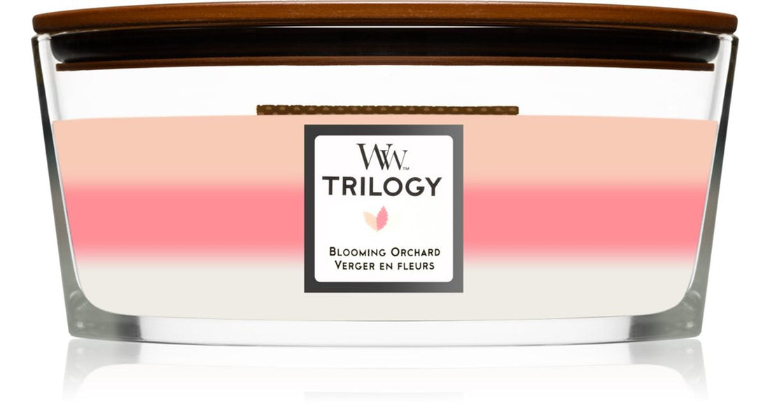 Woodwick Trilogy Kwiatowy Sad świeca zapachowa 453,6 g