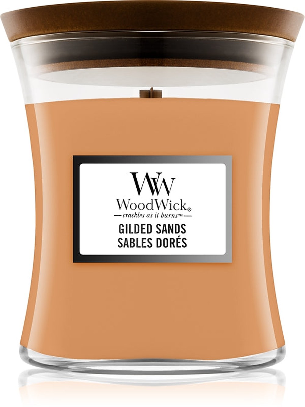 Woodwick Gilded Sands świeca zapachowa 275 g