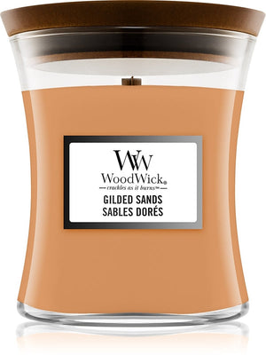 Woodwick Gilded Sands vonná svíčka 275 g