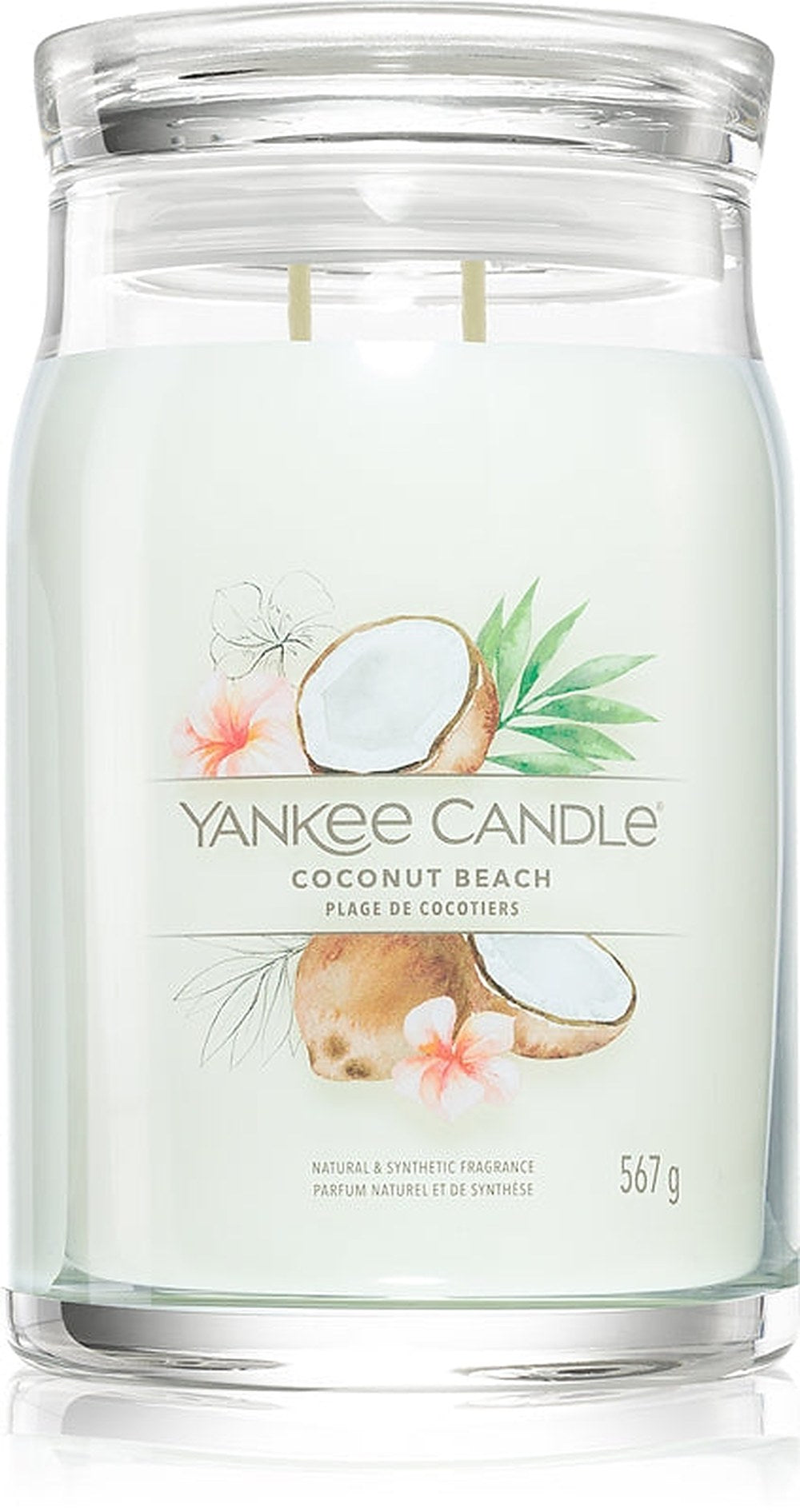 Yankee Candle Coconut Beach candela profumata Signature 567 g