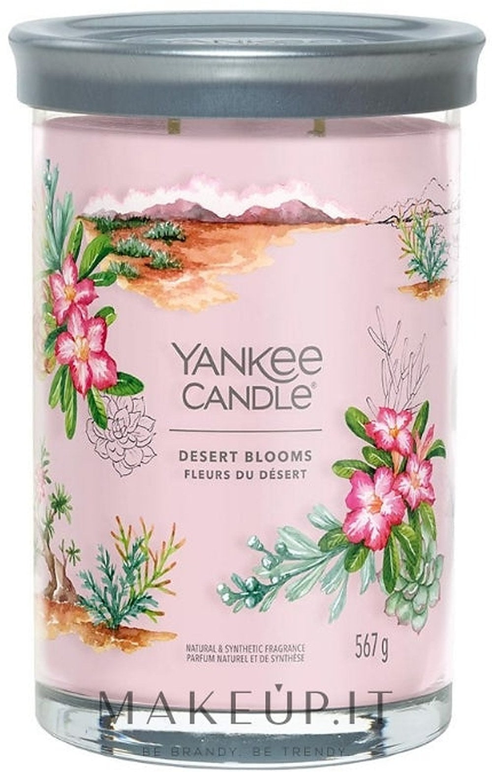Candela profumata con due stoppini Desert Blooms Yankee Candle Signature Tumbler 567 g