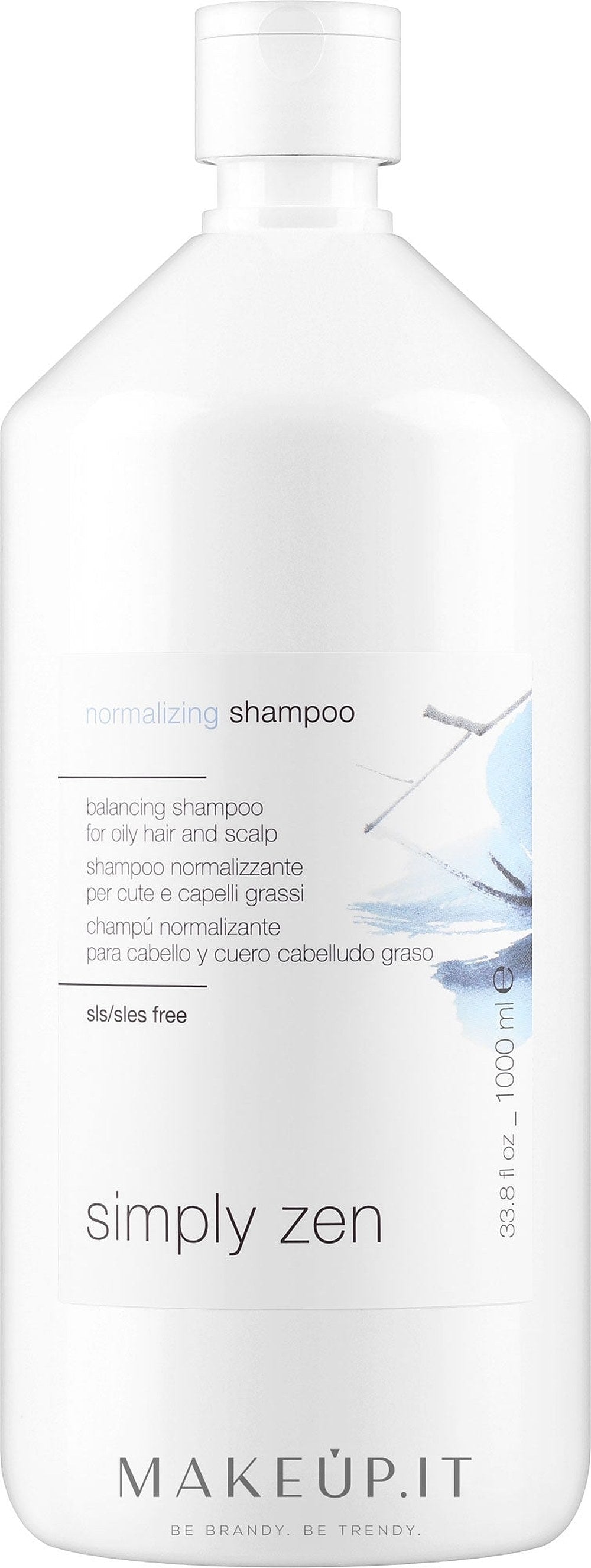 Shampoo per capelli e cuoio capelluto grasso Z. One Concept Simply Zen Normalizing Shampoo 1000 ml