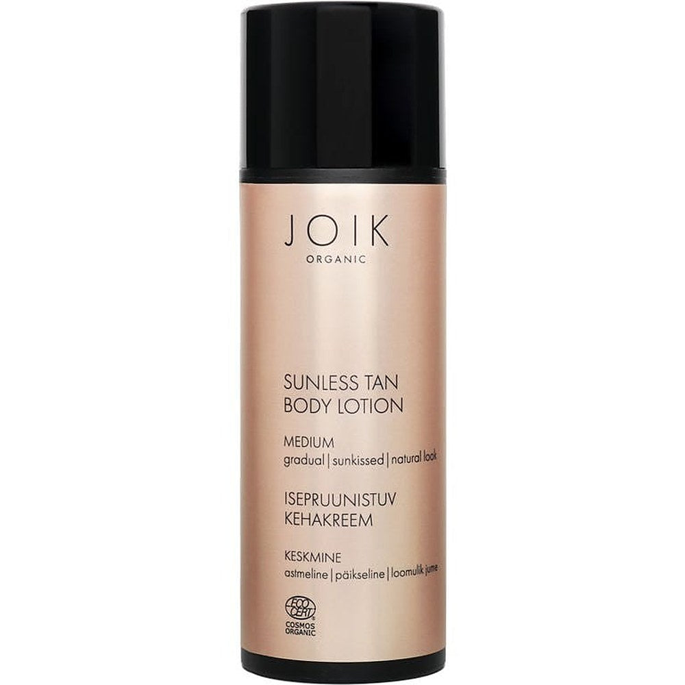 Joik Organic Sunless Latte 150 ml — Autobronzant pentru corp