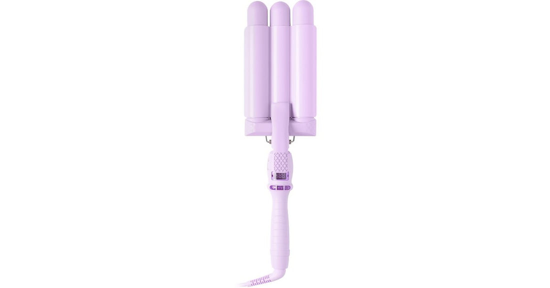 Mermade Cutie Waver 22 mm Lilac — Trojválec na vlasy