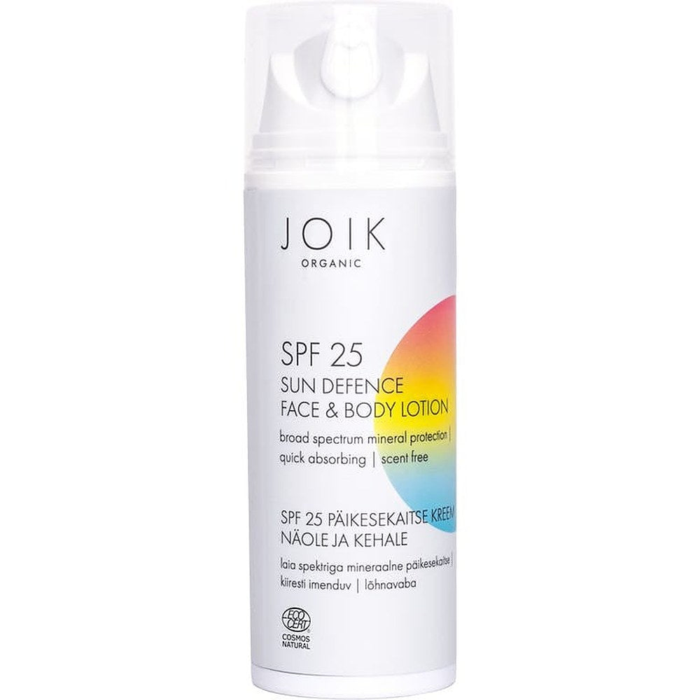 Joik Organic Solare Defence Lozione viso e corpo SPF 25 150 ml — Balsam przeciwsłoneczny
