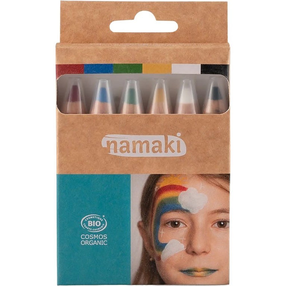 Namaki Rainbow Matite pittura viso Set — Set de crayons de maquillage arc-en-ciel