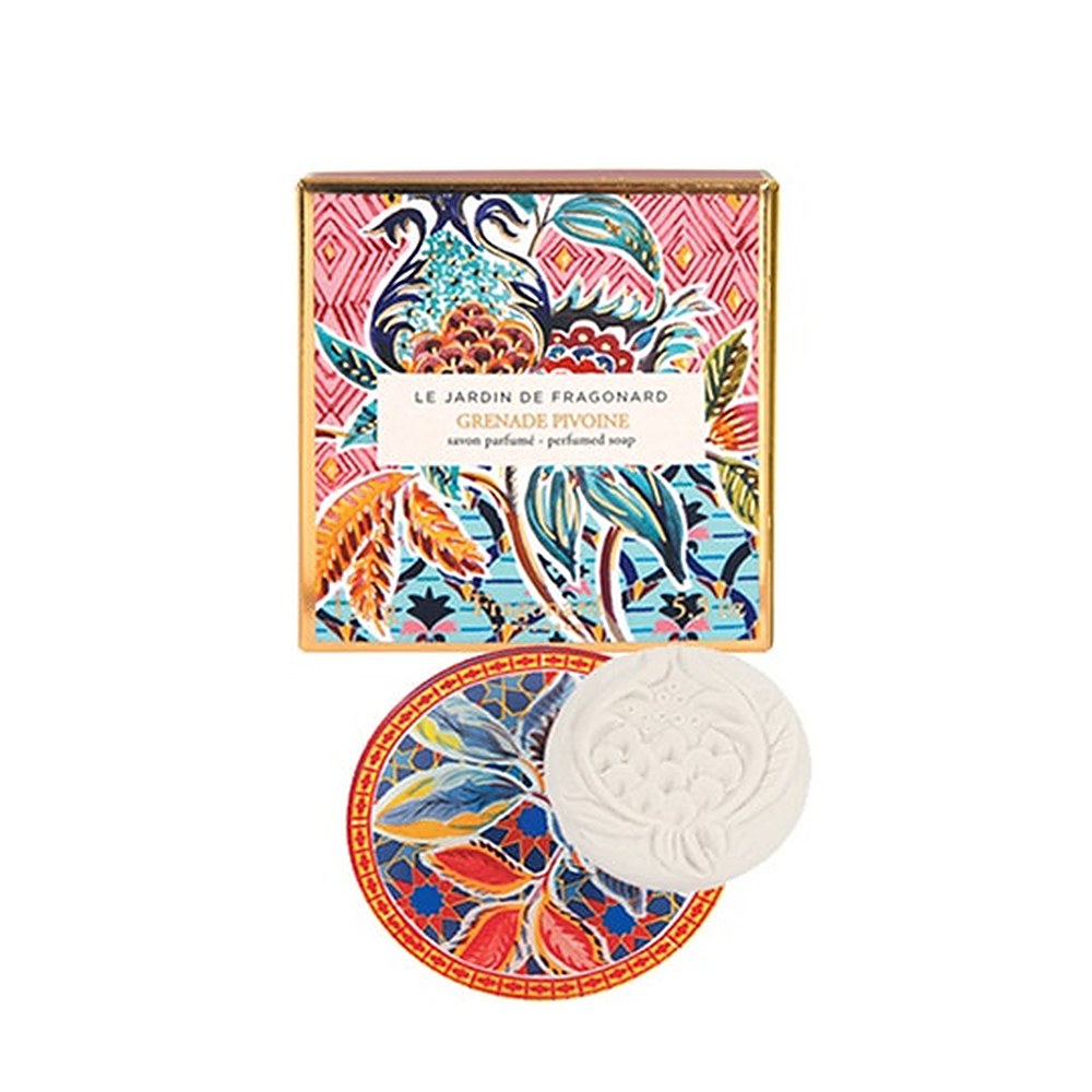 Fragonard Granata Pivoine 150 g con portasapone — Mydło perfumowane