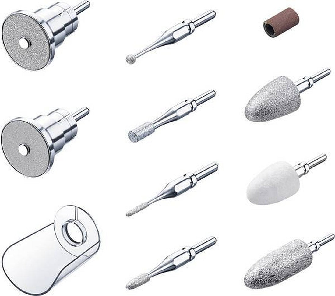 Beurer Set accessori fresa per manicure e pedicure MP 62 9 pezzi — Запасные аксессуары