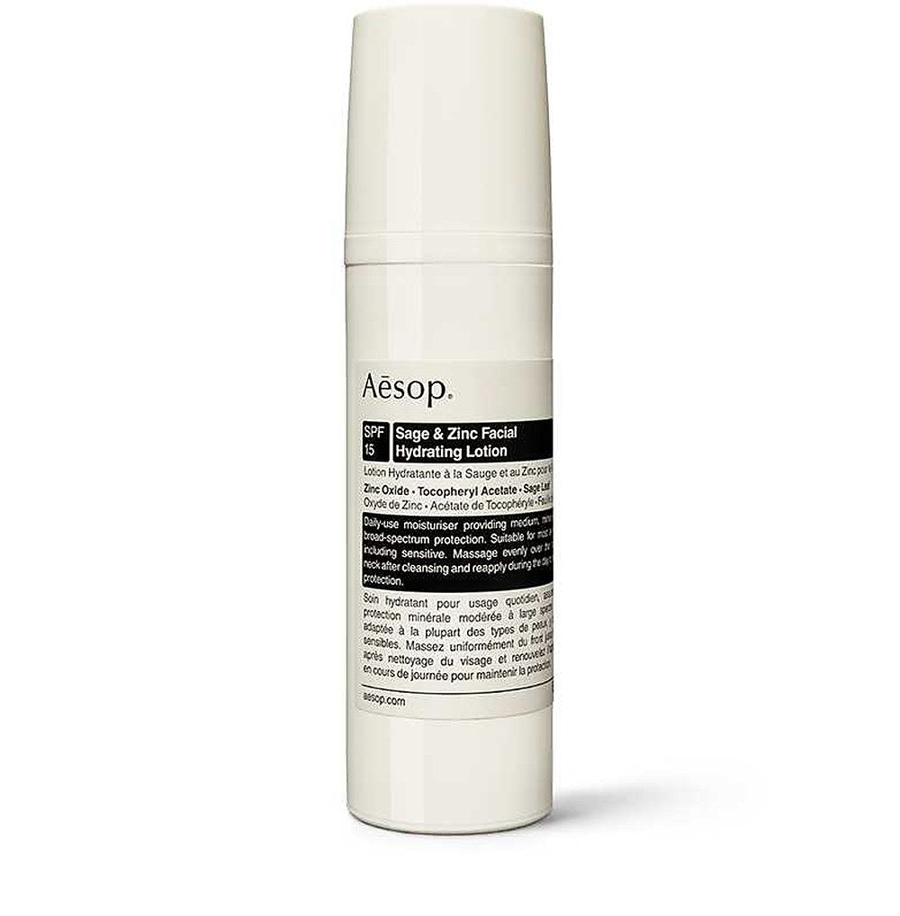 Aesop Sage and Zinc Fugtighedscreme til ansigtet 50 ml — Fugtighedscreme til ansigtet