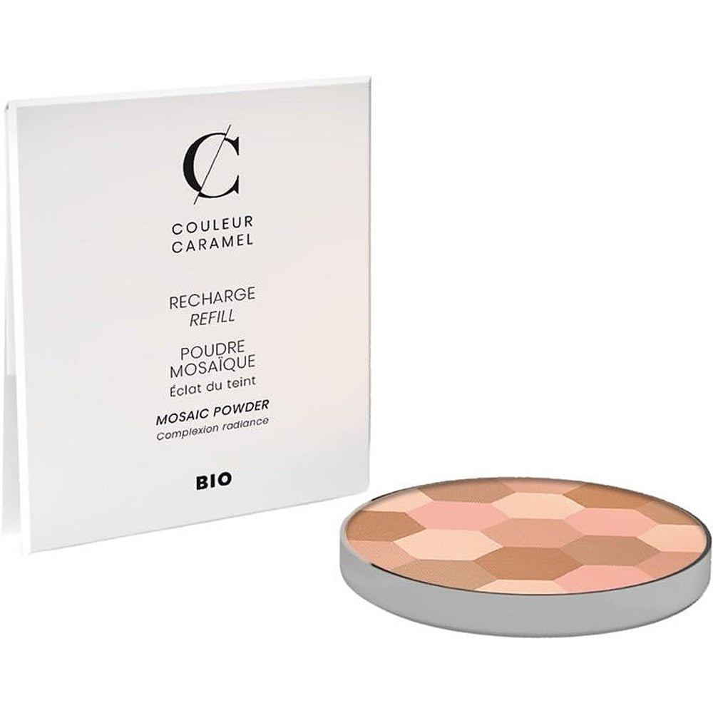 Couleur Caramel رقاقة مسحوق الفسيفساء 232 لون البشرة الفاتحة 8,50 جم — بودرة الفسيفساء