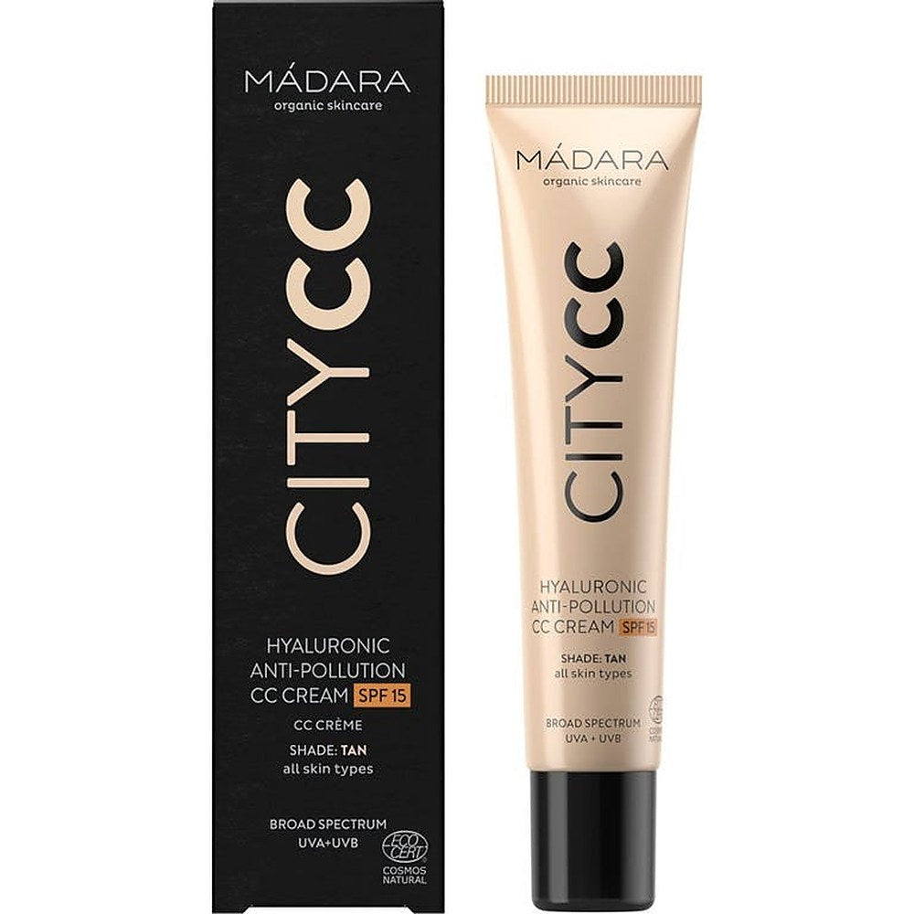 Madara Anti-Pollution Hyaluronic Cream CC SPF 15 Tan