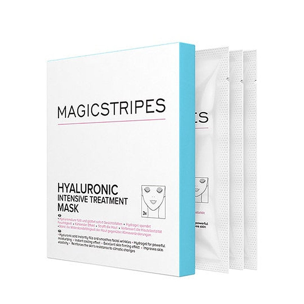 Magic Stripes Hyaluronsyrabehandling 3 stycken — Ansiktsmask