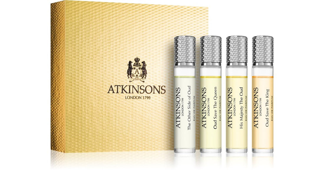 Atkinsons Iconic James 4x10 ml — Unisex Eau de Parfum Set 